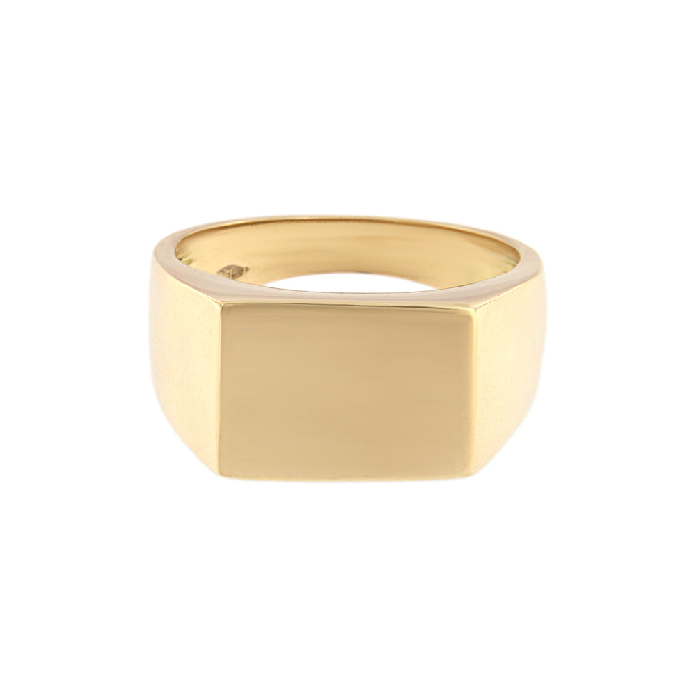 18ct gold Signet ring