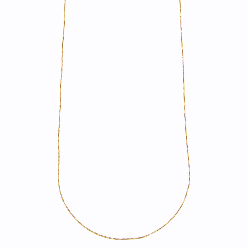 18ct gold Venetian chain