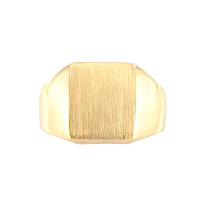 18ct gold Signet ring