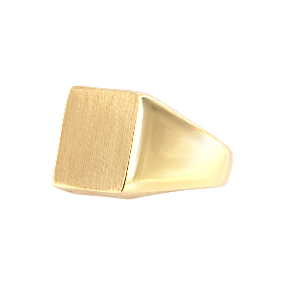 18ct gold Signet ring