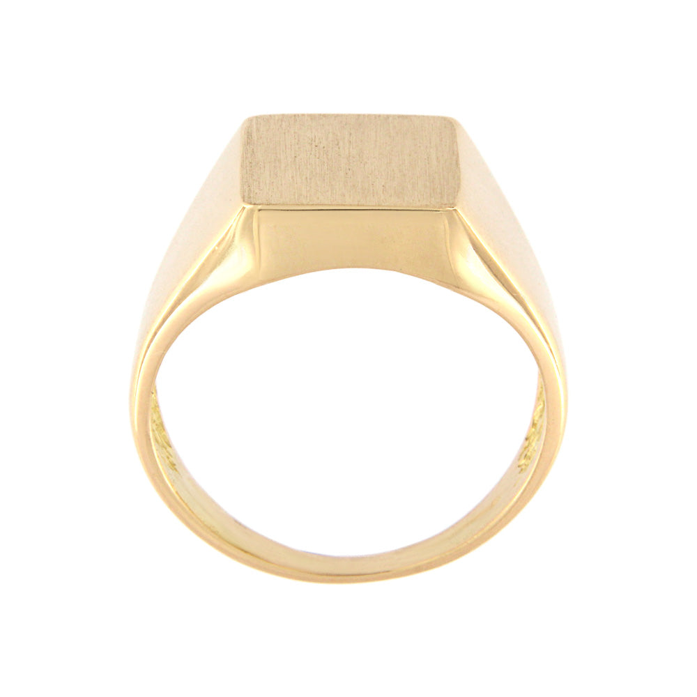 18ct gold Signet ring