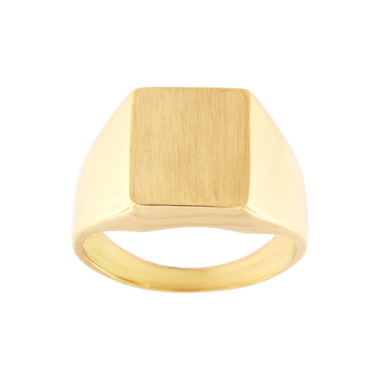 18ct gold Signet ring