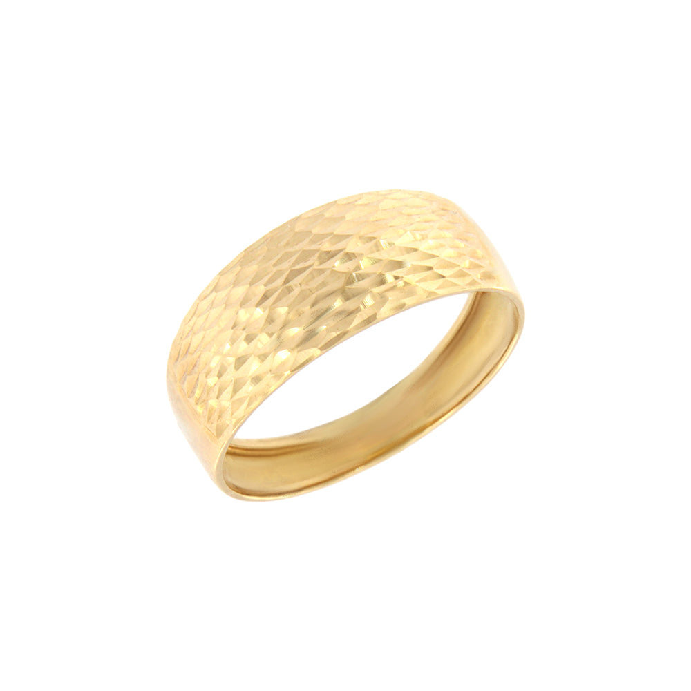 18ct gold Peanut ring