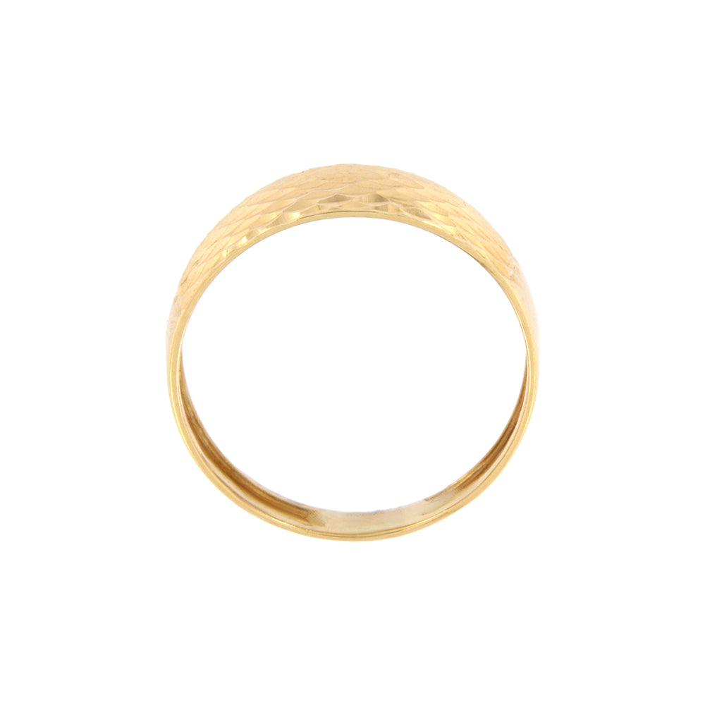 18ct gold Peanut ring