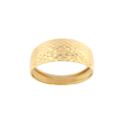 18ct gold Peanut ring