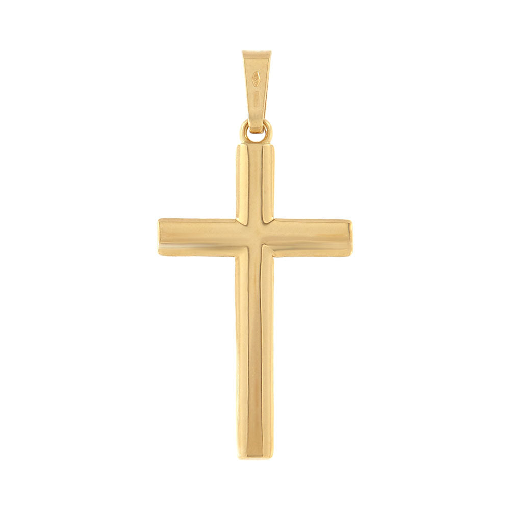 18ct gold Cross pendant