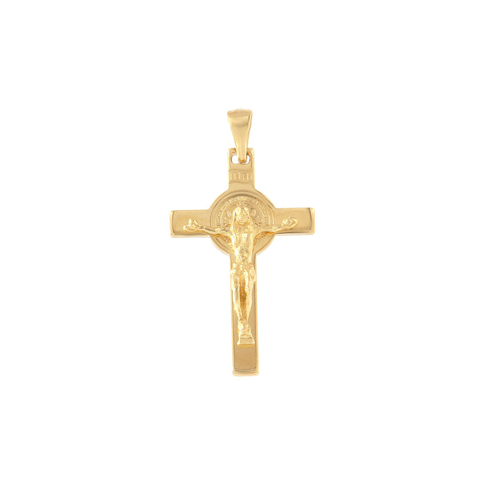 18ct gold Jesus Christ pendant