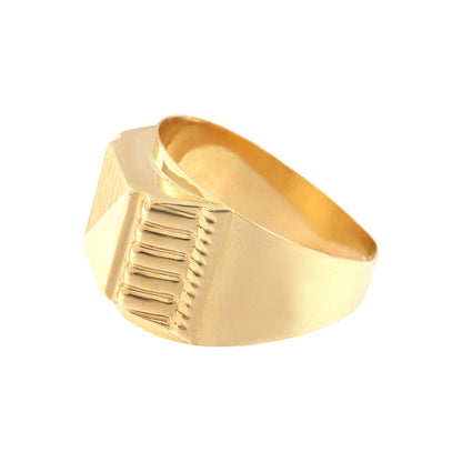 18ct gold Half sun diamond ring