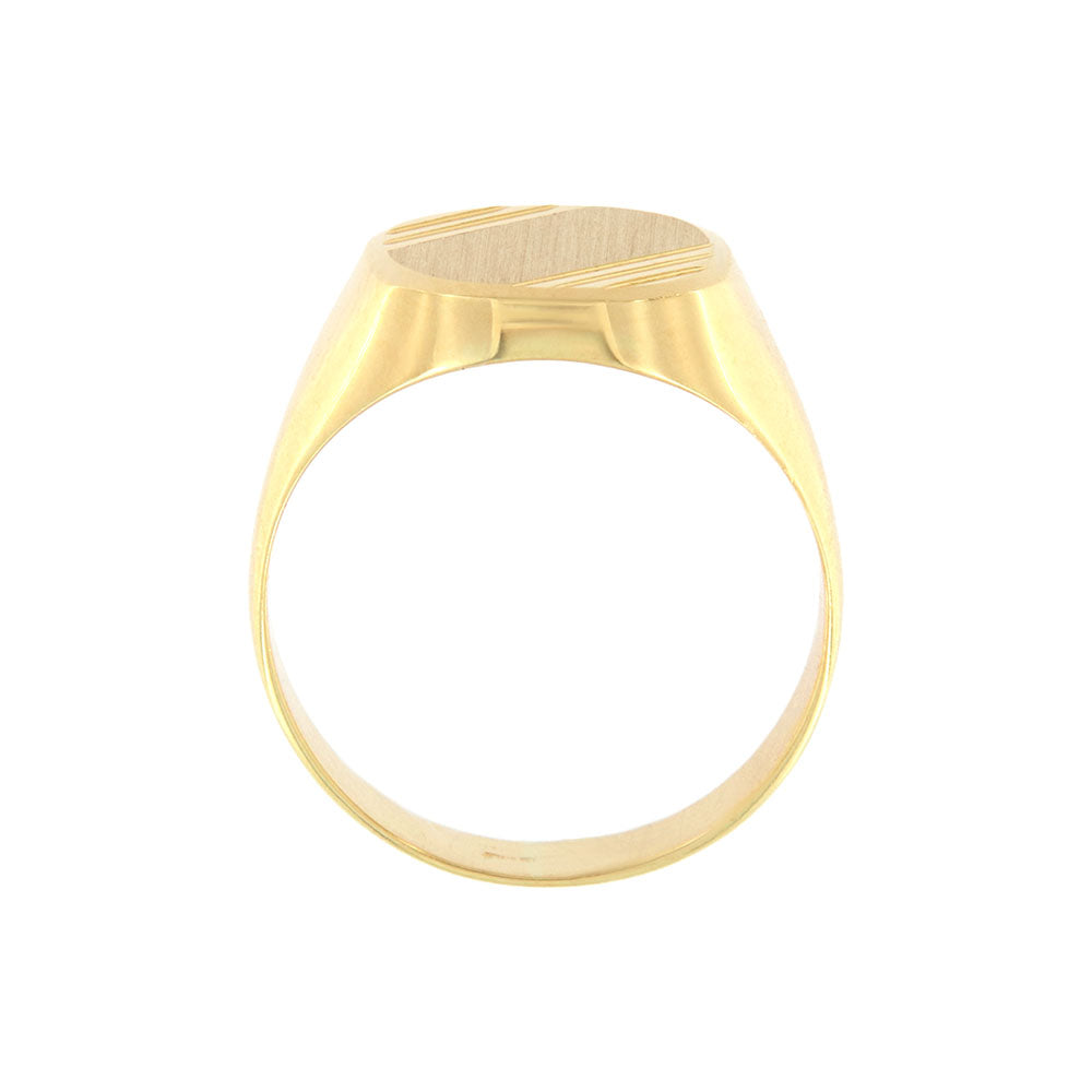 18ct gold Signet ring