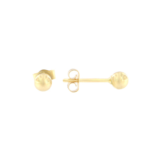 18ct gold Ball stud earrings