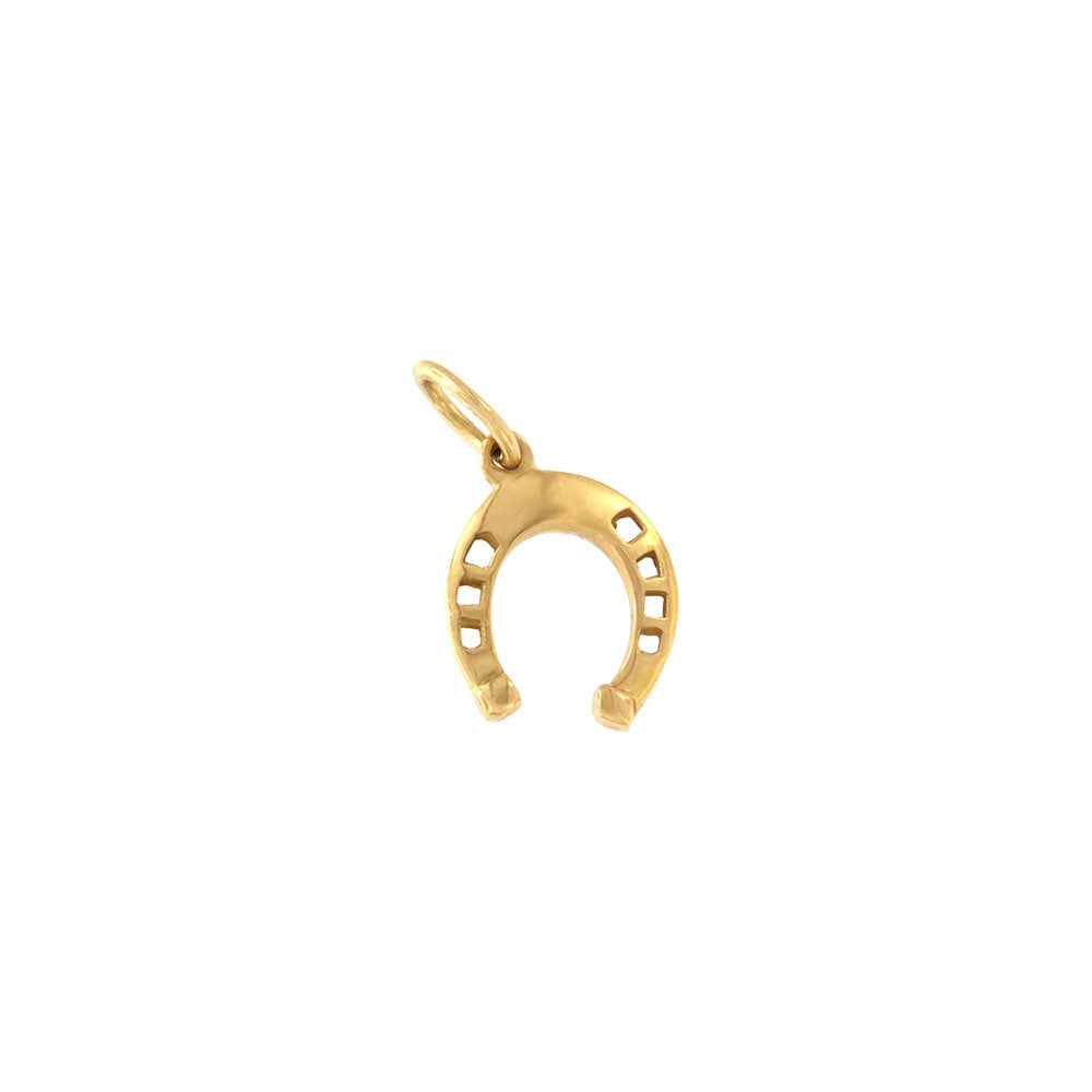 18ct gold Horseshoe pendant