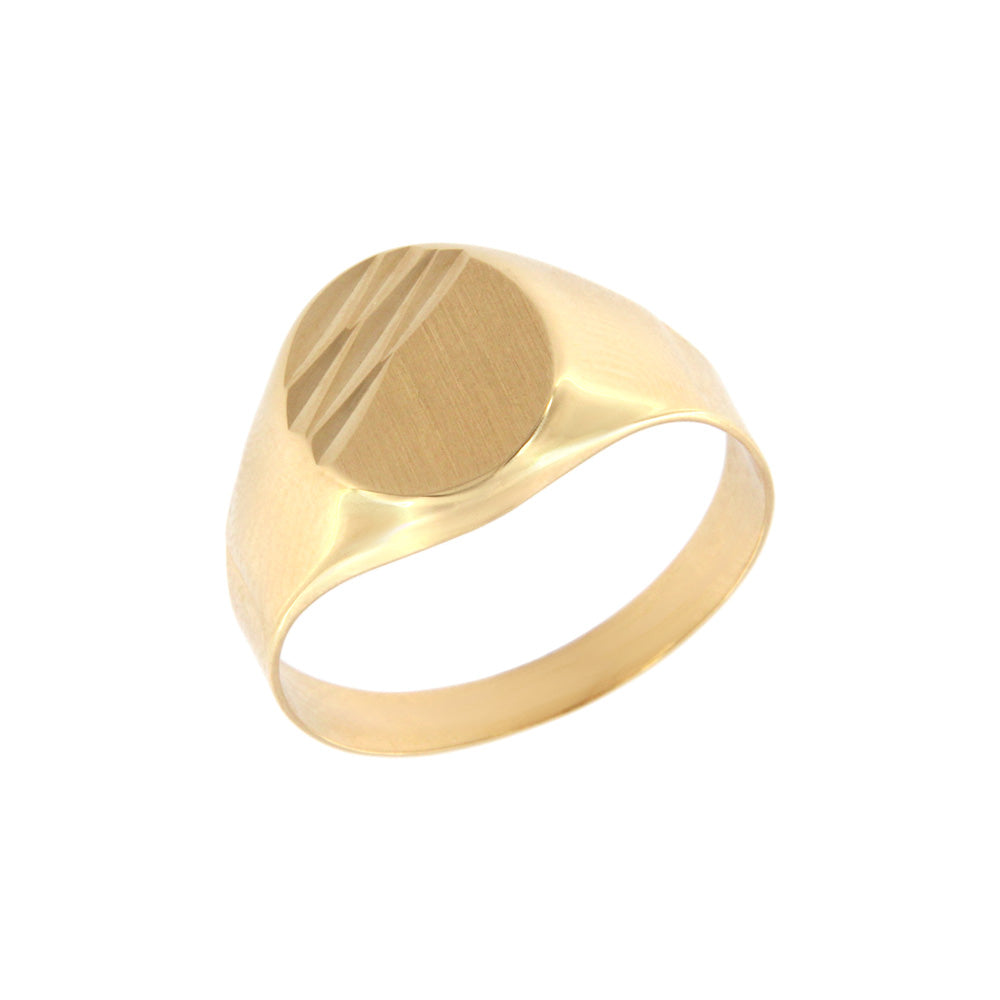 18ct gold Seal ring