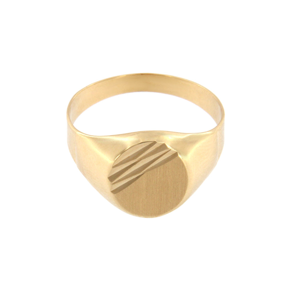 18ct gold Seal ring