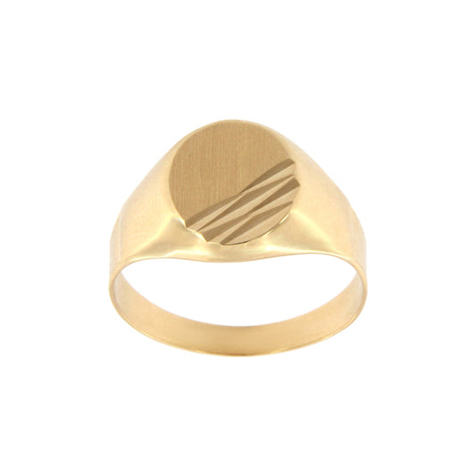 18ct gold Seal ring