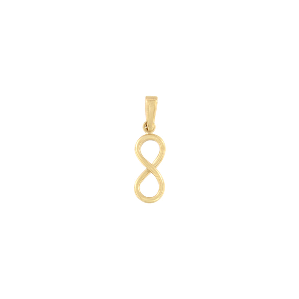 18ct gold Infinity pendant