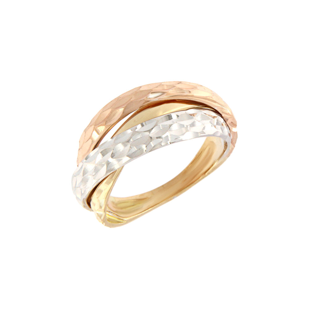 18ct gold Three gold ring