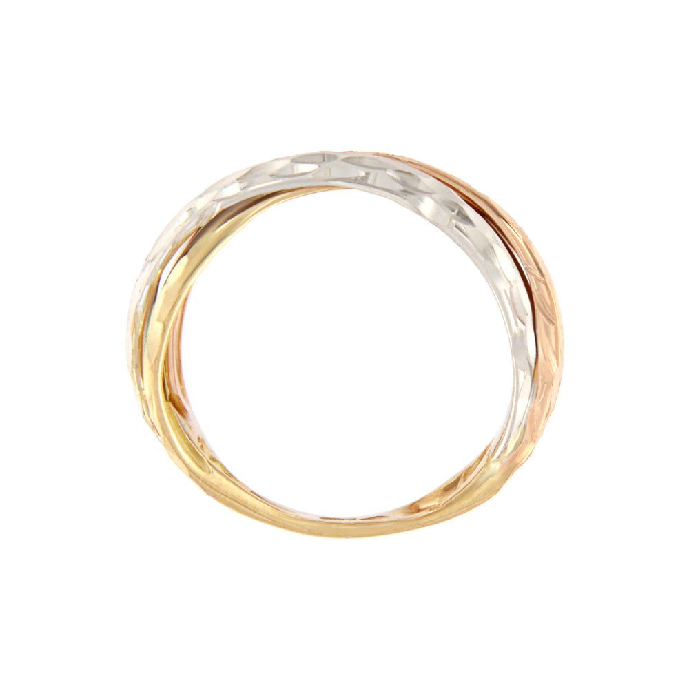 18ct gold Three gold ring