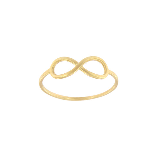 18ct gold Infinite ring
