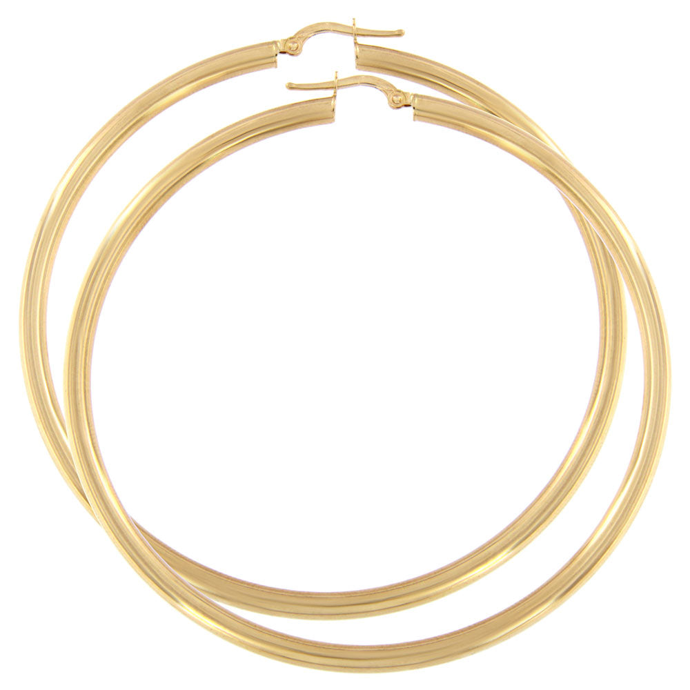 18ct gold Hoop earrings