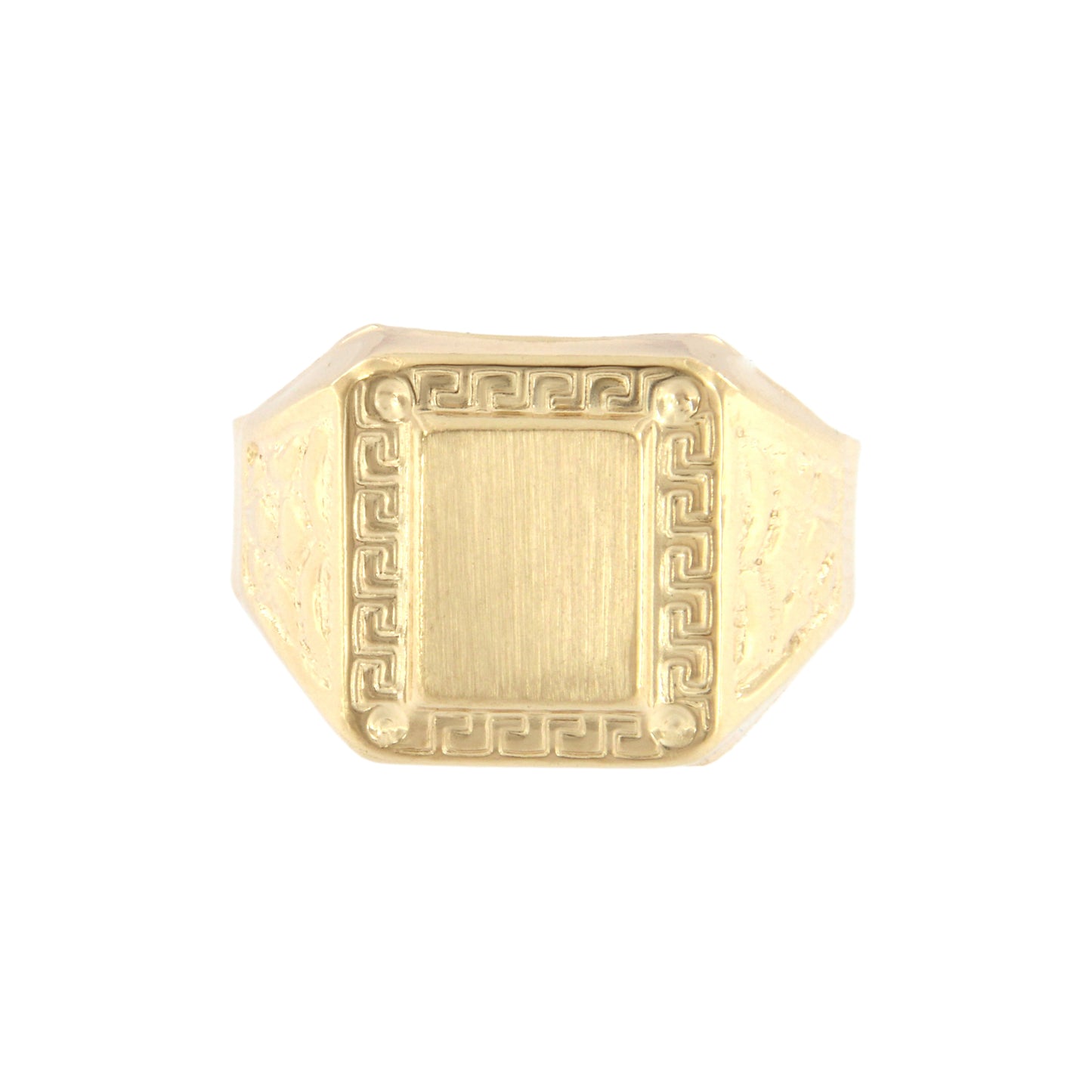 18ct gold Satin seal ring