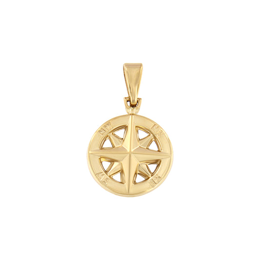 18ct gold Sailor pendant