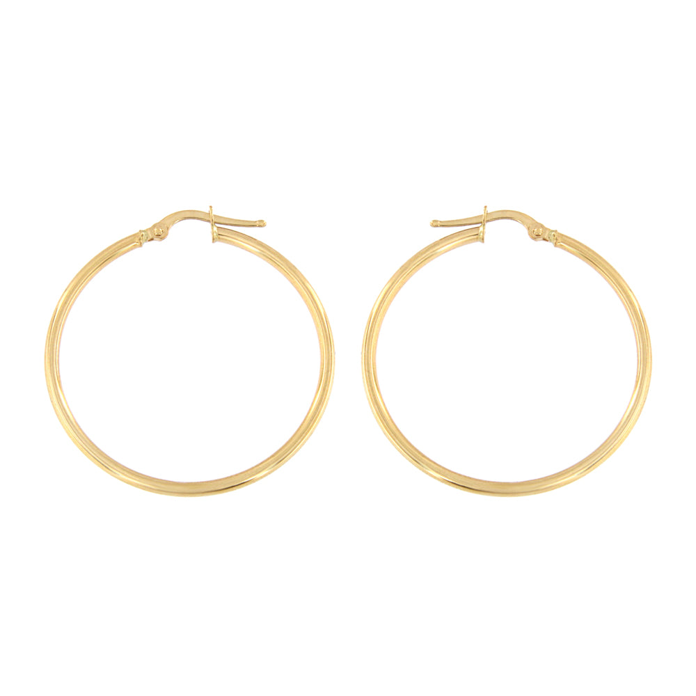 18ct gold Hoop earrings