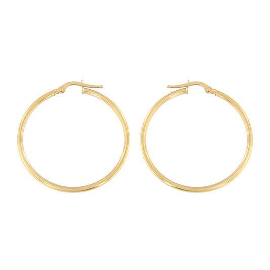 18ct gold Hoop earrings