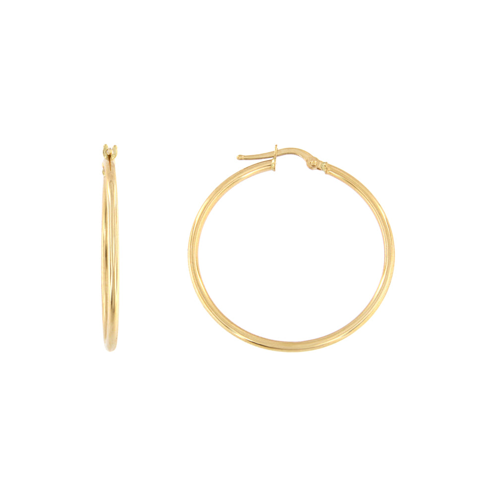 18ct gold Hoop earrings