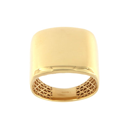 18ct gold Square ring