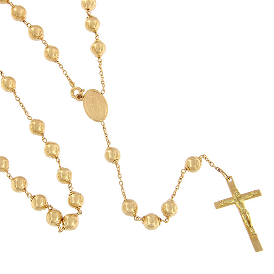 18ct gold Rosary necklace