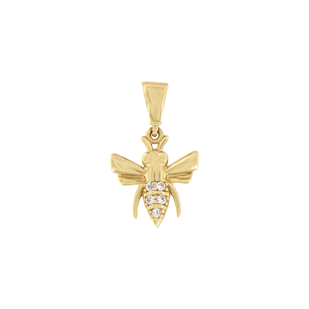 18ct gold Dragonfly pendant