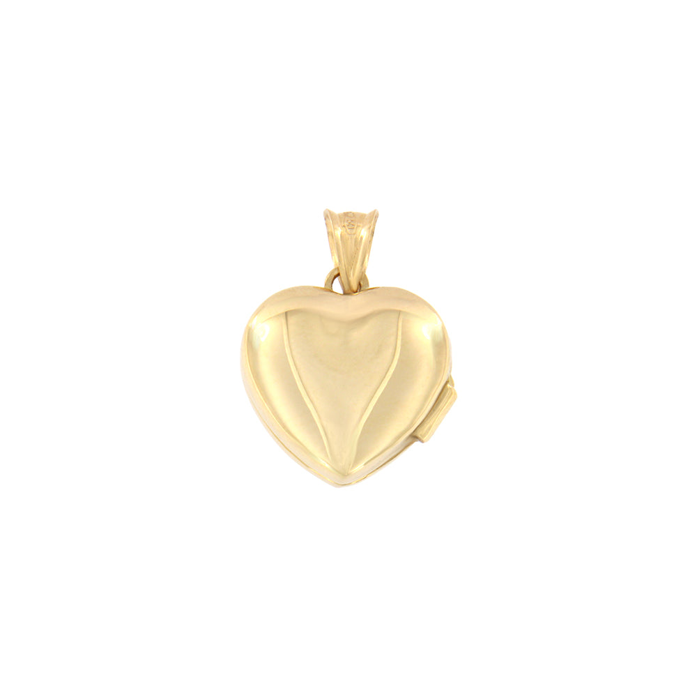 18ct gold Heart locket pendant