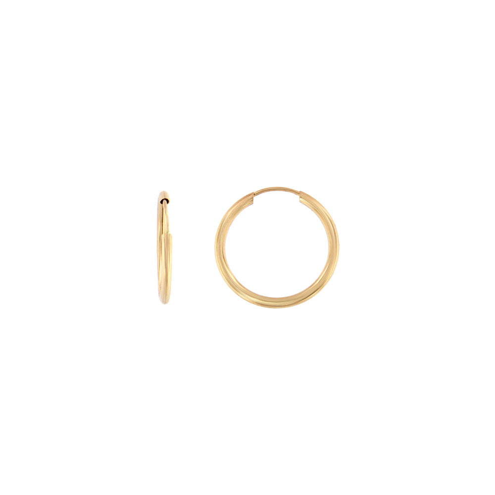 18ct gold Hoop earrings