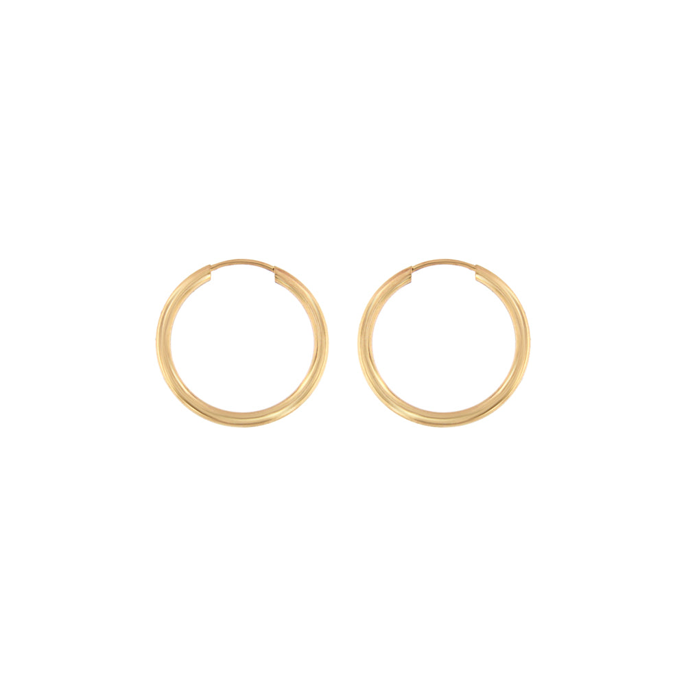 18ct gold Hoop earrings