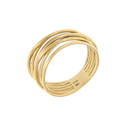 18ct gold Linked ring