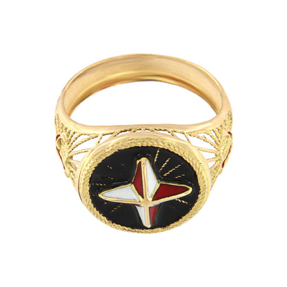 18ct gold Sailor ring