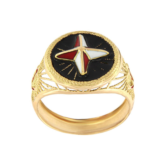 18ct gold Sailor ring