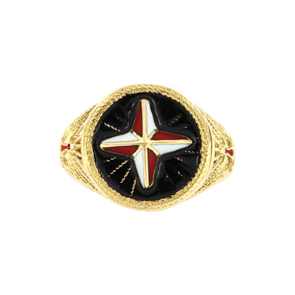 18ct gold Sailor ring