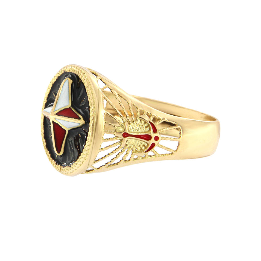 18ct gold Sailor ring