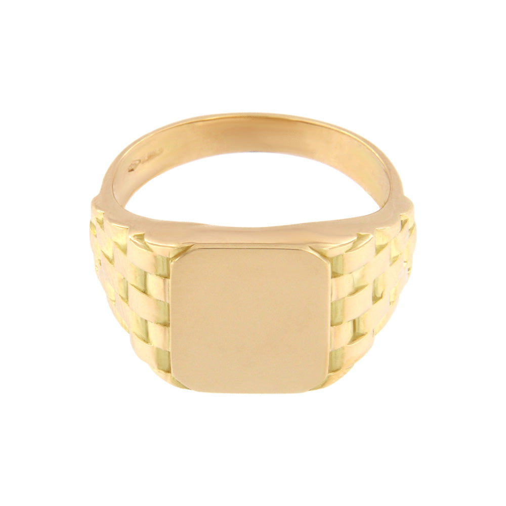 18ct gold Signet ring