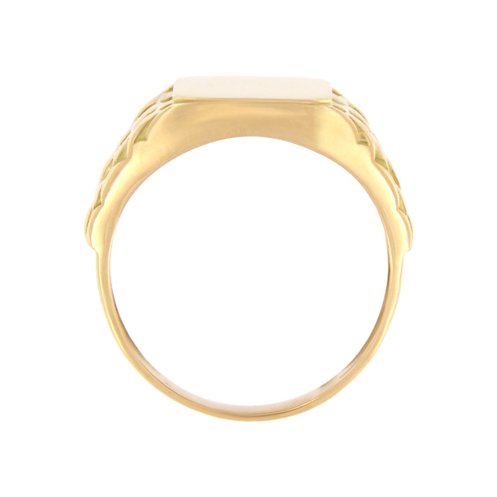 18ct gold Signet ring