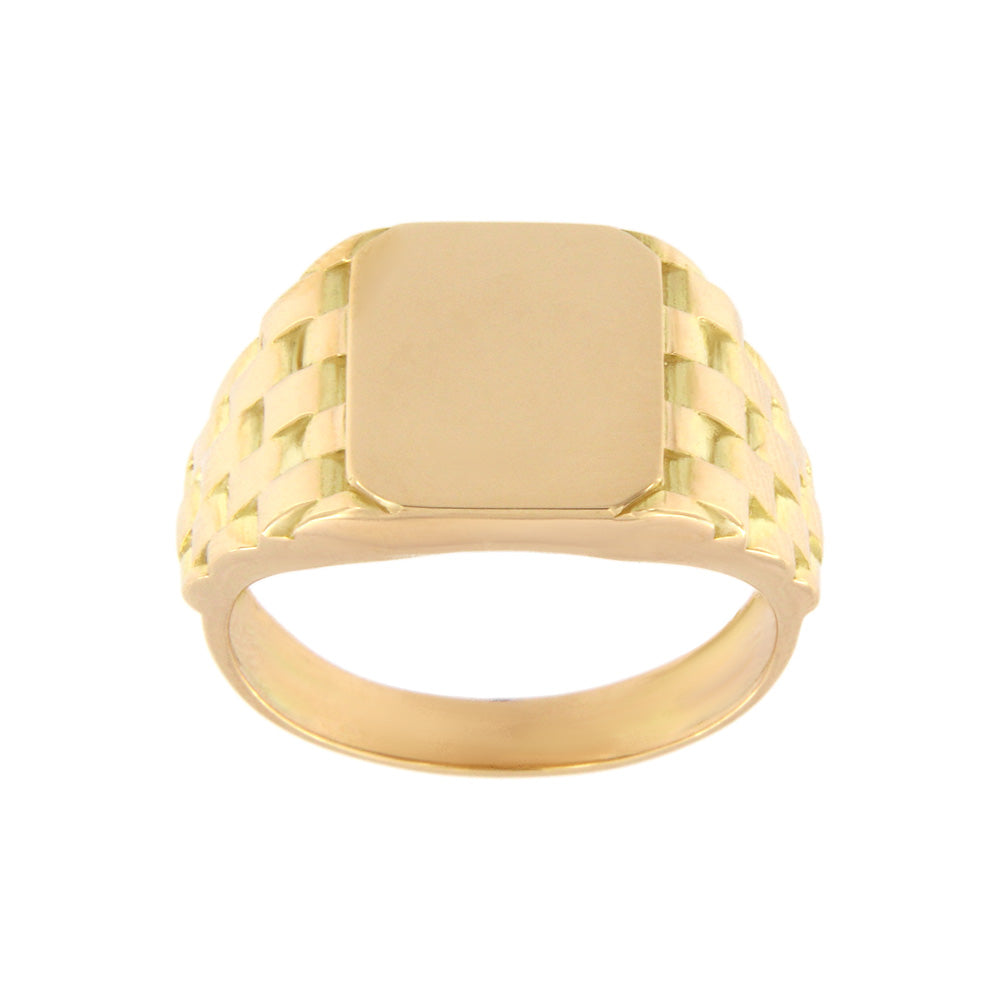 18ct gold Signet ring