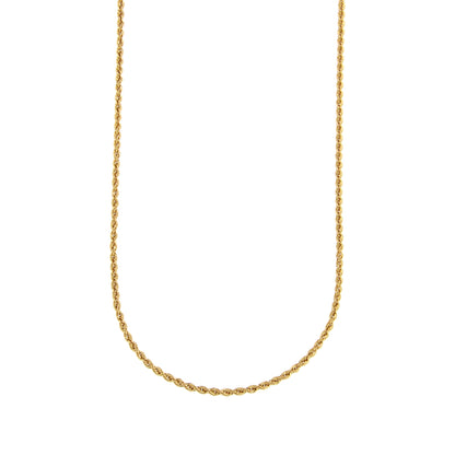 18ct gold Rope chain