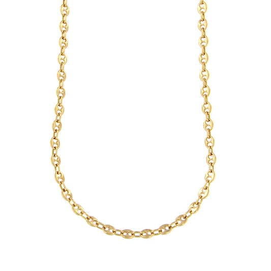 18ct gold Marina chain