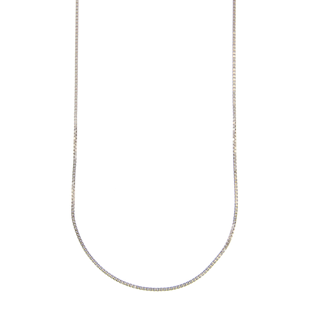 18ct gold Venetian box chain