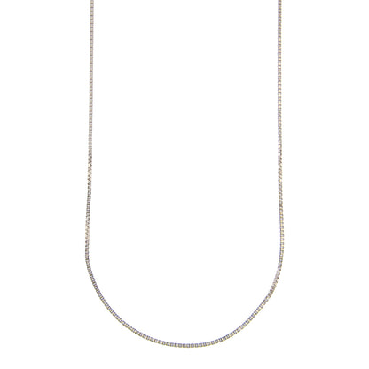 18ct gold Venetian box chain