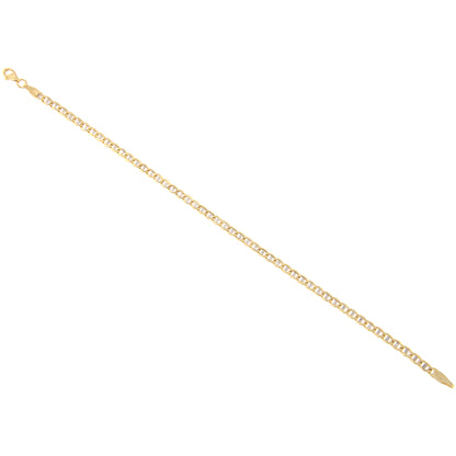 18ct gold Bicolor traversine bracelet