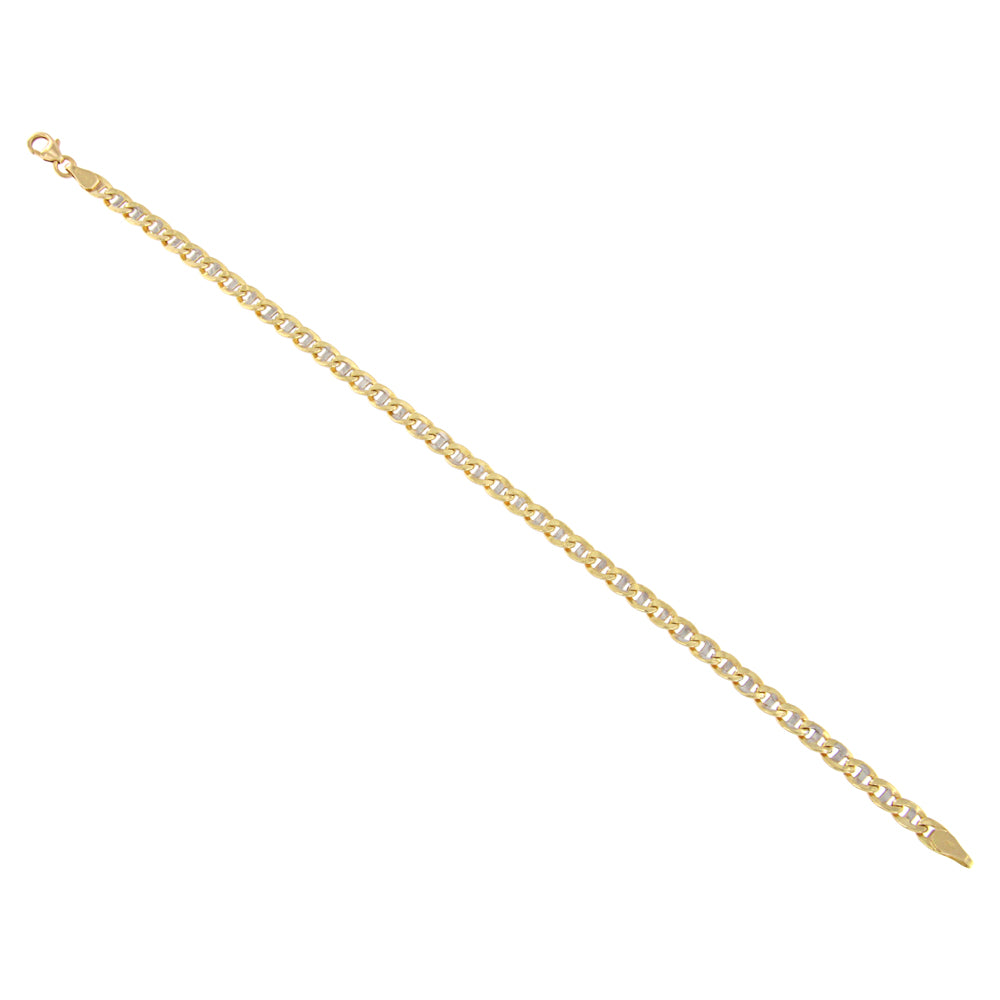 18ct gold Bicolor traversine bracelet