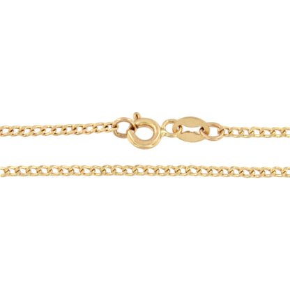 18ct gold Curb chain