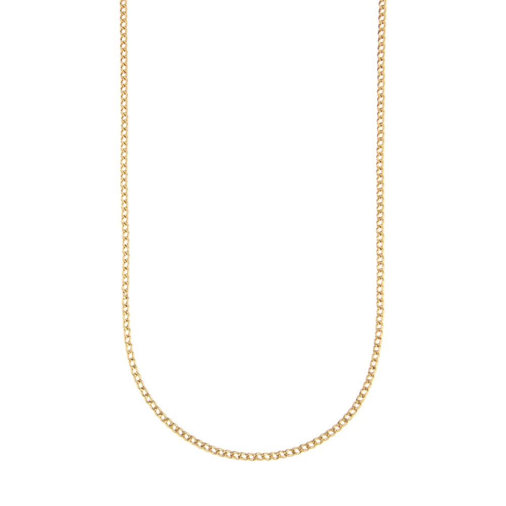 18ct gold Curb chain